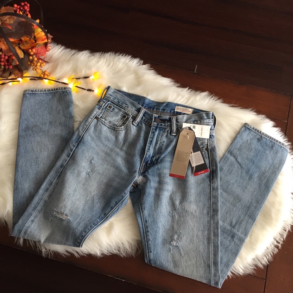 Levi’s 505 c Slim Straight Leg Zip Jeans Sz 25x30